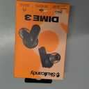 Skullcandy Dime 3 Wireless Earbuds, Bluetooth Headphones, Noise Isolating Fit, Up to 20 Hours Battery, Microphone for iPhone Android, Easy Carry with Integrated Lanyard - True Black
