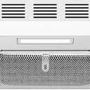 SNDOAS Range Hood 36 inch Under Cabinet, White Spray Painting Stainless Vent Hood with 2 speeds and 230 CFM, Ductless Range Hood with Rocker Buttons, Aluminum Mesh Filter, Kitchen Hood without Plug