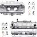 Betthand Front Brake Calipers 18B5404+18B5405 Replace for 2012-2020 Ford F150, FRC12615+FRC12616, CL3Z2B120A+CL3Z2B121A, FL3Z2B120A+FL3Z2B121A, 19336876+19336877, 2.7/3/3.3/3.5/3.7/5/6.2L