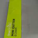 SnapFresh Cordless Electric Scissors, 4V Electric Mini Box Cutter, Carpet & Cardboard Cutter Tool with a Replacement Blade/Charger, Rotary Cutter for Cardboard Packages Leather Plastic Green