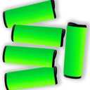 Luggage Handle Wrap- Suitcase Tags identifiers for Travel Cute Luggage Tag for Cruise Travel Accessories for Airplane/Flying (Fluorescent Green)