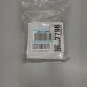 Fulmoon 100 Pack 2 Ply Cocktail Napkins Paper Gold Foil Trim Edge Beverage Dessert Disposable Paper Napkins Dinner Baby Shower Wedding Birthday Party Tableware Decorations, 5 x 5 Inches(White)