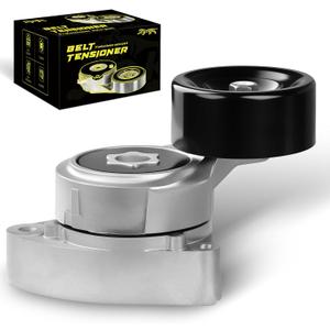 Oktiger Belt Tensioner Assembly with Pulley for Honda Accord 2003-2007, for CRV 2002-2014, for Civic 2006-2015, for Element 2003-2011 for Acura ILX CSX RDX TSX 2004-2015 2.3L 2.4L L4 OE# 38278
