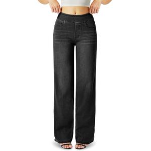 High Waisted Straight Leg JeansWide Leg Jeans Woman Baggy Loose Boyfried Denim Pants XL