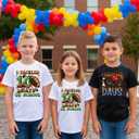 100 Days of School Shirt Boys Kids Cute 100th Day of School T-Shirts Toddler Back to School Tee 2026 (3-10 Years)