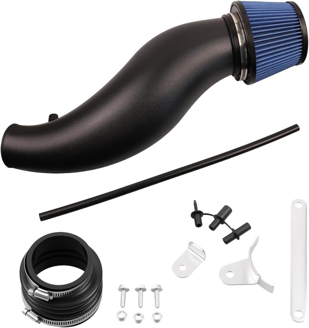Performance Cold Air Intake System Kit with Filter for Honda Civic 1992-2000, Acura Integra 1994-2001,Powder Coated Pipe (Black)