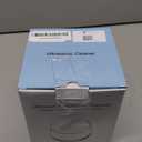 Dental Ultrasonic Retainer Cleaner Machine: 45kHz Dental Cleaning Pod with Digital Timer & 200ML, Deep Cleaning for Dentures, Mouth Guards, Aligners, Night Guards, Braces, Toothbrush Heads & Jewelry (White)