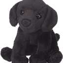 Douglas Lucy Black Lab Dog Plush Stuffed Animal, Soft Labrador Retriever Puppy Plush Toy, Realistic Small Black Lab Stuffed Animal for Kids & Dog Lovers, 5 Inch
