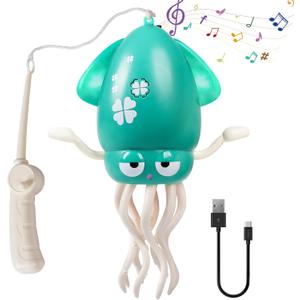 Magic Dancing Octopus Toys, Musical LED Toy, 3 Colors Available (Green)