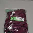 ChiaoLezhee Curvy Lady's Strappy Lingerie For Women, Plus Size Exotic Garter Thong, BBW Halter Gifts For Him 3 Piece Set, Fuchsia, XXX-Large