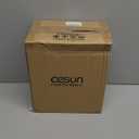 Cesun Small Bathroom Trash Can 2.1 Gallon Wastebasket, Modern Metal Garbage Can Office Waste Basket, Gold Stainless Steel Trash Bin for Bedroom, Home Office, Toilet, rv, Near Desk, Under Sink