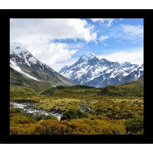 13x15 Black Gallery Picture Frame - Wide Molding - Includes Attached Hanging Hardware and Plexiglass Front - Display Pictures 13 x 15 15x13 Inch Photos Vertically or Horizontally