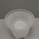 Clear Nursery Pots with Drainage, 10 Pack Transparent Plastic Orchid Planters, 6 Sizes Plant Pots 9.5/8.5/7/6/4.7/4 Inch with 10 Plant Labels for Seedlings, Succulents, Indoor/Outdoor Repotting