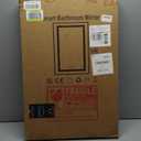 LED Bathroom Mirror, 16 x 24 Inch Anti-Fog Bathroom Mirror with Lights, Stepless Dimmable Lighted Bathroom Mirrors for Wall, Rectangle Bathroom Vanity Mirror with Front and Backlight, Vertically Only