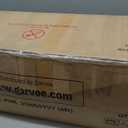 6 ft Christmas Tree, Christmas Decorations with 250 Lights, Pre-lit Artificial Christmas Tree with 710 Snowy White PVC Branches, Flodable Metal StandEasy Assembly (Flocking)