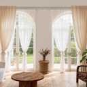 KAMANINA 1 Inch Double Curtain Rods 36 to 72 Inches (3-6 Feet) Window Telescoping Drapery Rod, Antique Sliver Heavy Duty Curtain Rods for Windows, Twisted Cage Finials, Fewer Rods, Easier Install