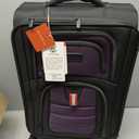 LOVEVOOK Carry On Luggage 22x14x9 - Airline Approved Spinner Suitcase, Medium-22inch