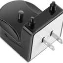 Wall Charger for Philips Sonicare Electric Toothbrush, Wireless Electric Toothbrush Wall Charger for Philips Sonicare HX6100/ HX3000/ HX6000/ HX8000/ HX9000 Series (Black)