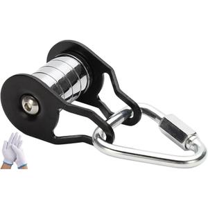 Premium Slackline Pulley Slider - Perfect for Kids' Ninja Warrior - Style Backyard Adventures