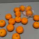 Toopify 16 Pcs Artificial Oranges, Decorative Fake Oranges for Decoration Lifelike, Realistic Fake Fruit Oranges for Christmas Home Kitchen Festival Party Decoration