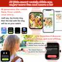 Smart Watch for Kids Boys Age 5-12, Ai Functions Games HD Touch Screen Watches with Video Camera Music Player Pedometer Heart Rate Sleep Tracker Christmas Birthday Gifts for Girls (Pink, 1.85")