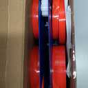 Bag Sealer with 7 Bag Sealing Tape Manual Bag Sealer Metal Taper Dispenser with Trimmer Cutter Anti-Slip Supermarket Store Bag Sealing Machine for Home Bakery Supermarket, 2024062904