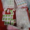 Soulchen Kaleidoscope Mahjong Tile Set 160 Mahjong Tiles 1.2'' Pink American Mahjongs Tile Set with Mahjongs Bag