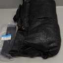 UPGRADE Balcony Privacy Screen Fence Commercial Shade Cover 3' x 10' with Ties Durable and UV Resistant Perfect for Deck Patios-Black, Customizable