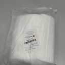JinRuiKJ 100 Pack Clothes Packaging Bags for Shipping, 8x10'' Frosted Zipper Bag for Clothing Storage or Small Businesses, 3 Mil Thickened Plastic Frosted Bags with Vent Holes (S)
