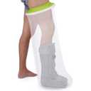 Waterproof Cast Covers for Shower Leg Adult Full Long Leg Protection to Wounds, Keeps Cast and Bandage Dry Bath,Watertight Cast Bag Showering for Surgery Foot, Ankle, Knee Burns Reusable