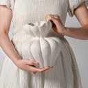 Morsha Ceramic Vase, Faded Black Color, Modern Minimalist Textured Vase for Home Decor, Bookshelf & Coffee Table Decor (Off-White Floral)