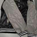 ACEVOG Bomber Jacket Women Zip Up Casual Jackets Coat Oversized with Pockets Fall Outfits, Medium 