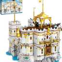 Reobrix Royal Bay Castle Building Sets, Medieval Castle Building Kit 66013, Construction Building Toys for Boys Girls,Collectible Medieval Display Model Creative Gifts for Adults, Kids 14+ (3752PCS)