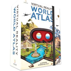 Abacus Brands Virtual Reality World Atlas Gift Box- Science Kit Ages 8-12