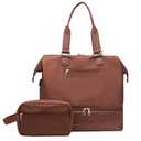 MINKARS Mini Weekender Bag,Maple