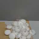 Tuyai (Set of 36) Floating Candles, 3 inch White Dripless Wax Burning Candles, for Weddings, Party, Special Occasions and Home Decorations