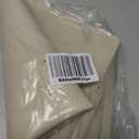 FLATO Waterproof Under Sink Mat 19" x 19" Shelf Liner for Kitchen and Bathroom, Cabinet Protector, Organizers and Storage, Flexible Silicone Drip Tray (Beige)