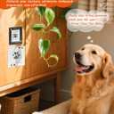 2 x Paw Print Kit for Dogs, Inkless Clean Touch 3.14.9 in, Dog Nose Print Kit with Ink Pad, Frames and Stickers, Mess-Free for Cats Puppies Kittens Memorial (Black)