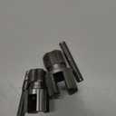 Integrated Internal & External Pipe Threading Tool, Pipe Thread Cutting Tool, Electric Drill Compatible PVC Pipe Threader Kit, 1/2" (DN15) 3/4" (DN20) Pipe Size (1/2" + 3/4")