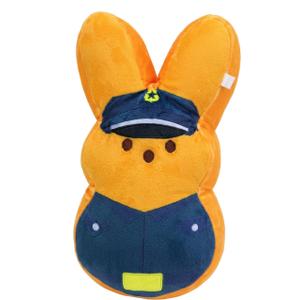 2 x Peep Dress Up Police Easter Plush, 5.75 in 