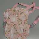 GAGAKU Doll Carrier Baby Doll Accessories Babydoll Swing 22 Inche Doll Carrier Baby Doll with Carrier Backpack for Toddlers - Pink - Rabbit Garden