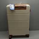 Luggage Sets, 2 Piece Suitcase set with wheels Tsa Lock 20/24 inchi Hardshell Waterproof Travel Suitcases luggage for Women/Men/Family (White)