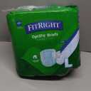 FitRight Adult Diapers, Ultra Heavy Absorbency, L (Waist Size 44in-56in), 20 Count, OptiFit Incontinence Briefs for Men and Women, Disposable, Moisture-Wicking, Leak Protection,
