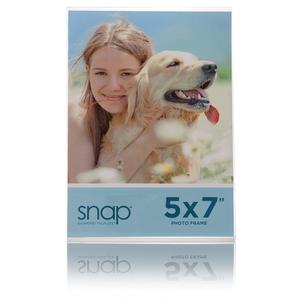 Snap 5x7 Clear Acrylic Self Standing Frame