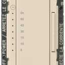 Lutron Maestro Countdown Timer Switch for Fans and Lights, 3A/150-Watt LED Bulbs, Single-Pole/Multi-Location | MA-T51MN-LA | Light Almond