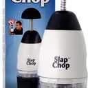 Original Slap Chop Slicer Chopper with Stainless Steel Blades & Butterfly Opening for Easy Cleaning - Vegetable Chopper Gadget, Mini Chopper for Salads - Kitchen Accessory