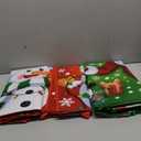 SULOLI 3 PCS 26"X19" Extra Large Christmas Tote Bags, Xmas Non-Woven Reusable Gift Bags With Handles for Holiday Gifts, Party Supplies, Large Grocery Shopping