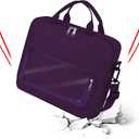 Briefcases Compatible with Leapfrog LeapStart 3D Interactive Learning System, Messenger Shoulder Bag for Kids Laptop or Tablet (Purple)