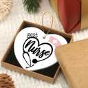 Nurse Gift for Women - Appreciation, Thank You Gifts for Nurses, Retirement Nurse Gift Ideas Nursing Gifts for Nurses - Heart Hanging Plaque