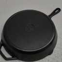Lodge 13" Cast Iron Skillet Black: Induction & Oven Safe, 13.25" Diameter, 10.5 lbs, Hand Wash, Broiler-Safe